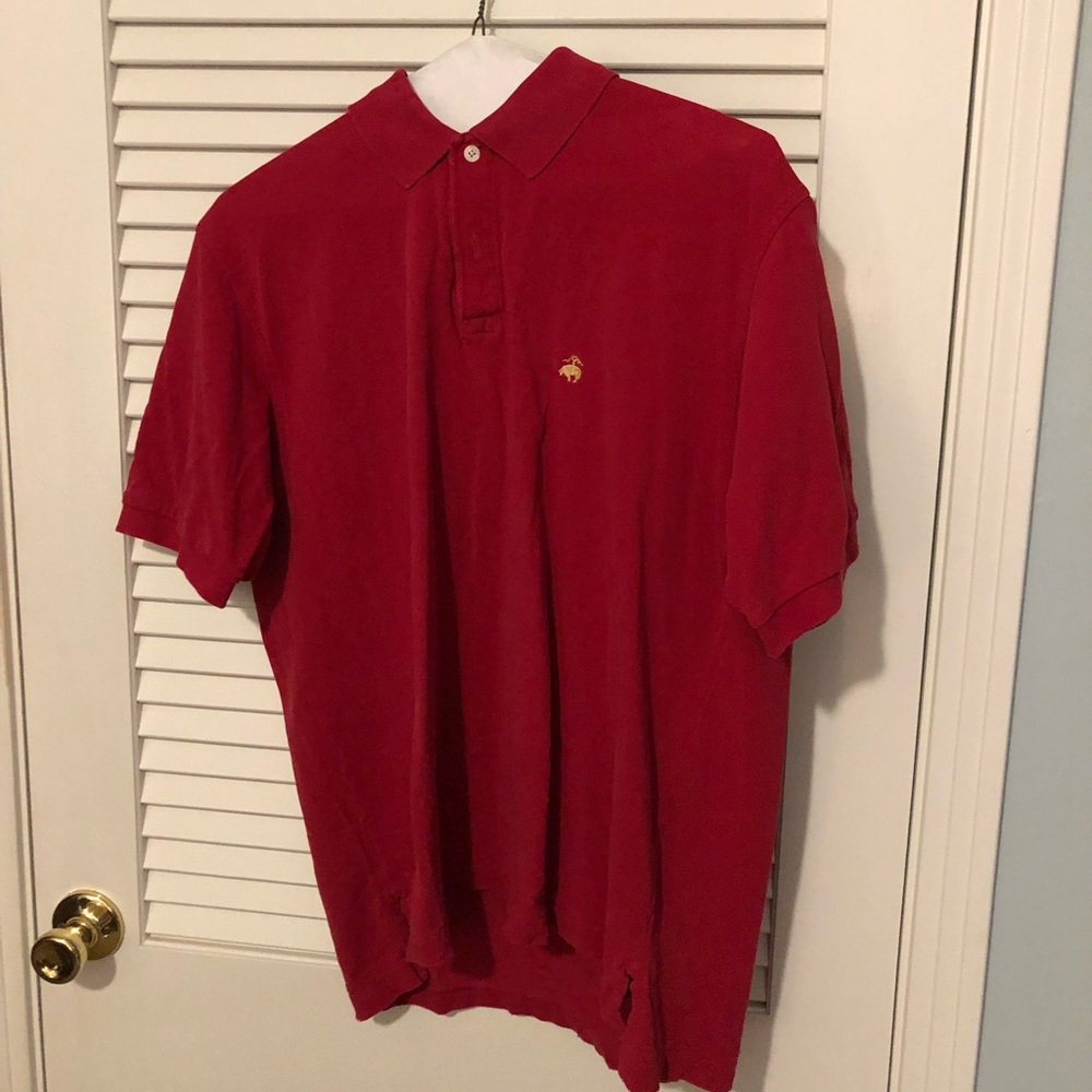 Red Brooks Brothers Polo
